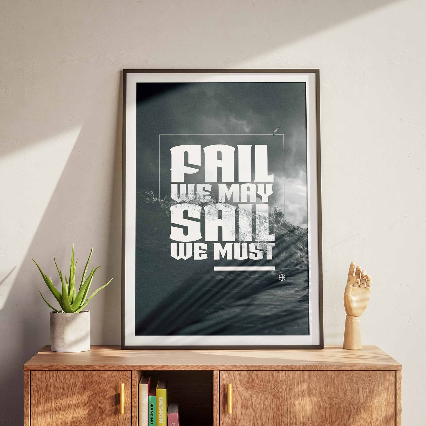 Fail We May, Sail We Must, Andrew Weatherall House Music Print