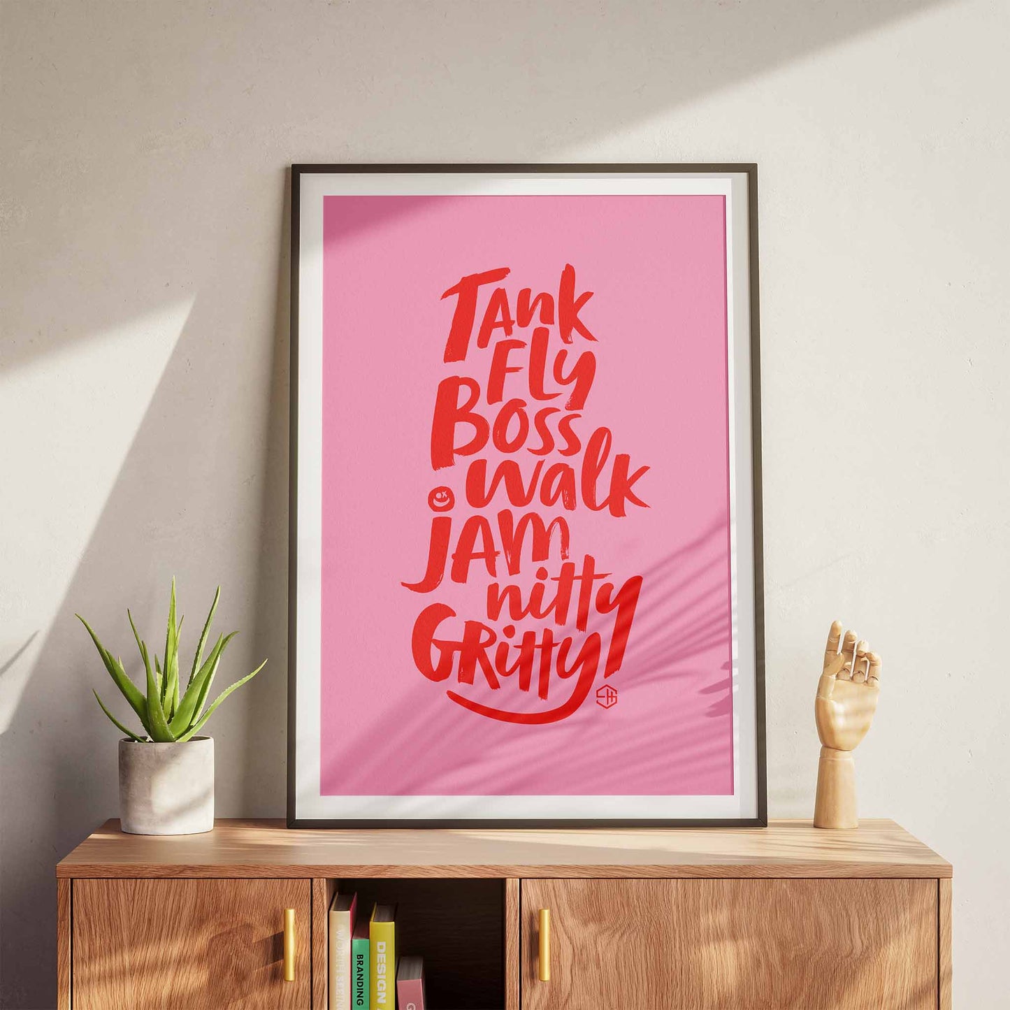 Dance Music Poster, Tank Fly Boss Walk Jam Nitty Gritty, Dub Be Good To Me, Beats International Music Print Pink