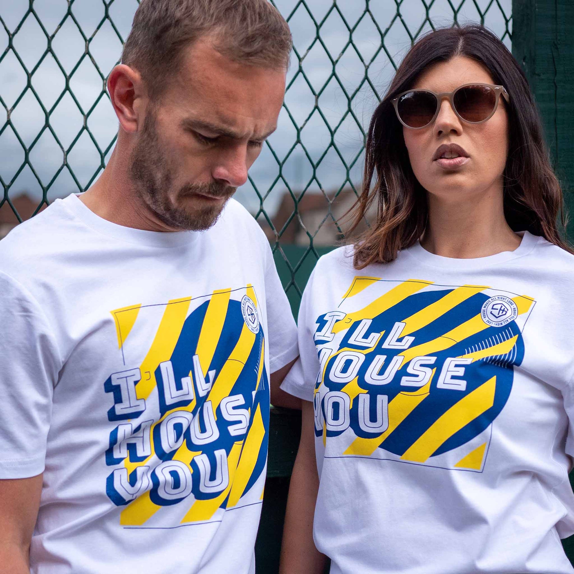 I'll House You T-shirt, 90s dance music graphic screen printed tee unisex