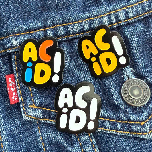 Acid House Pin Badge Collection