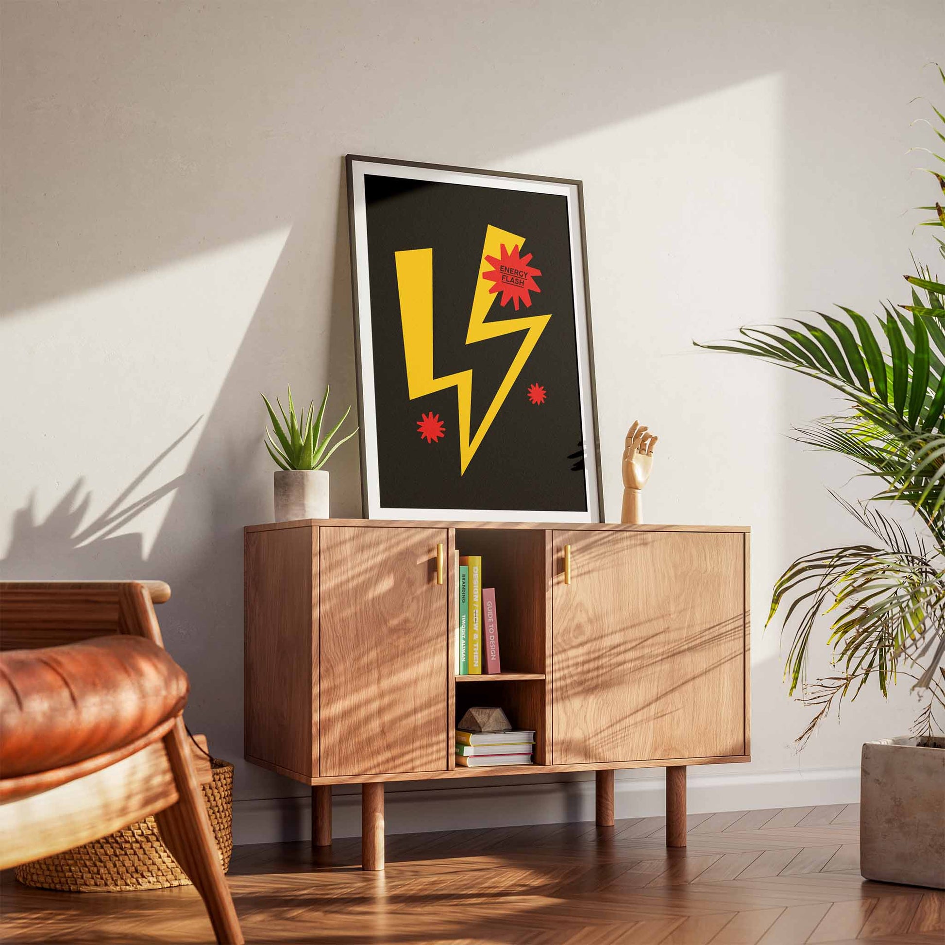 Energy Flash House Music Poster