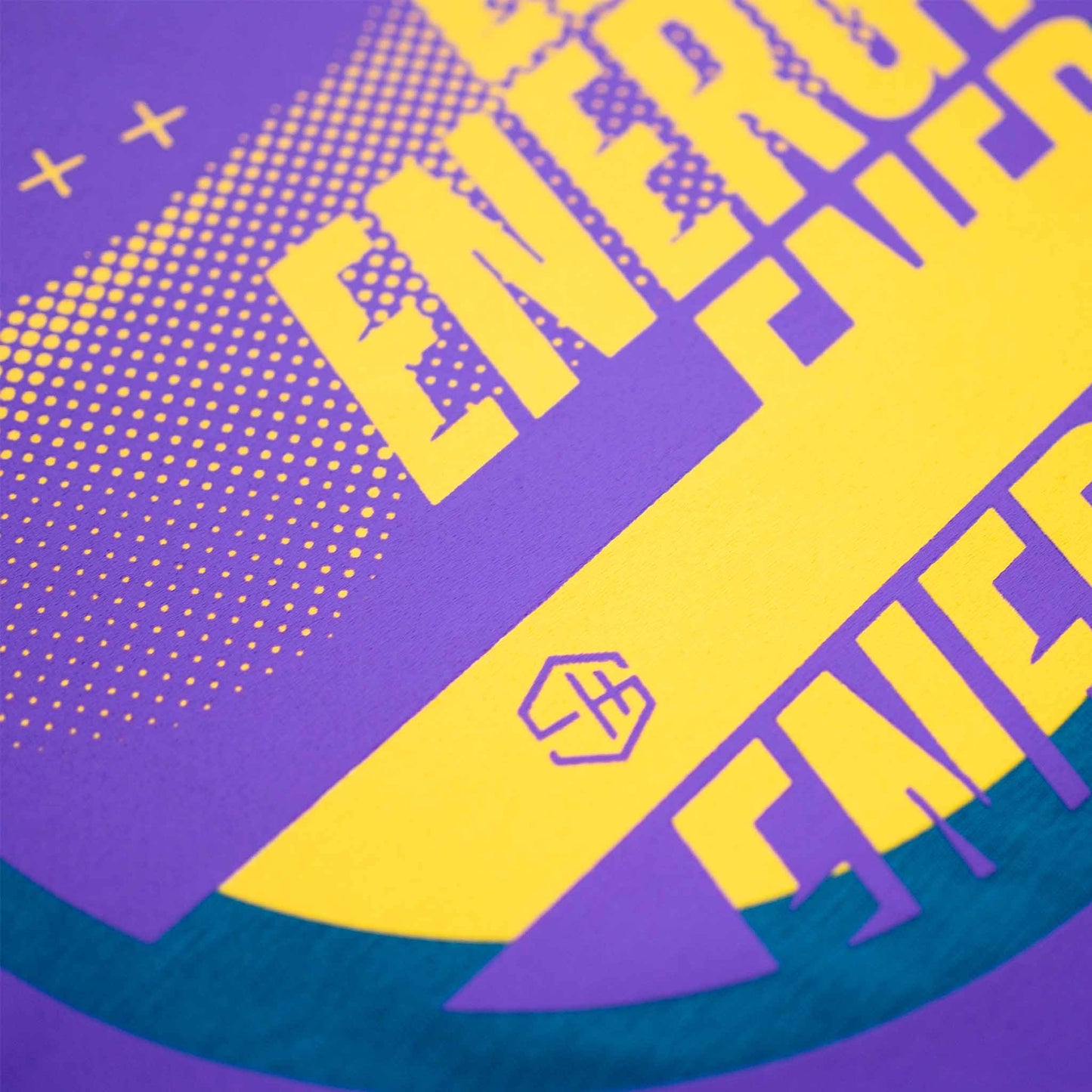  Energy 90s T-shirt Design Screen Print detail