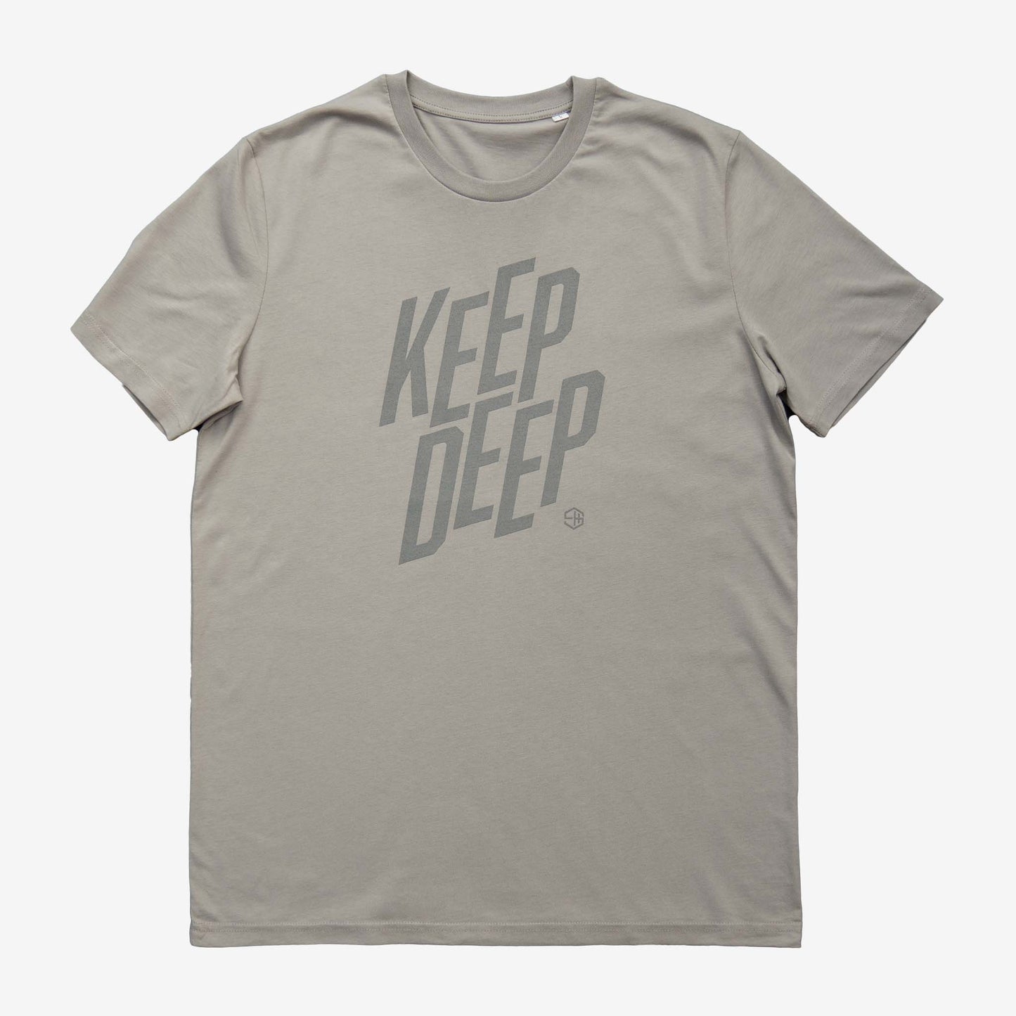 Keep Deep House Music Tshirt Grey